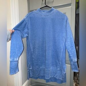 Blue Long Sleeve Sweatshirt